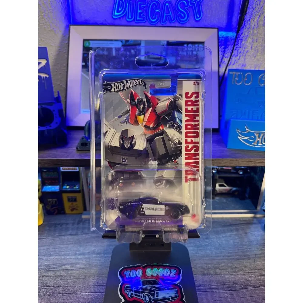 Hot Wheels Transformers Ford Mustang GT text variation to punish